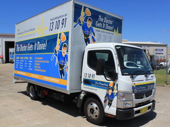 Hunter Valley Service Truck — Plumbing And Electrical In Gateshead, Nsw