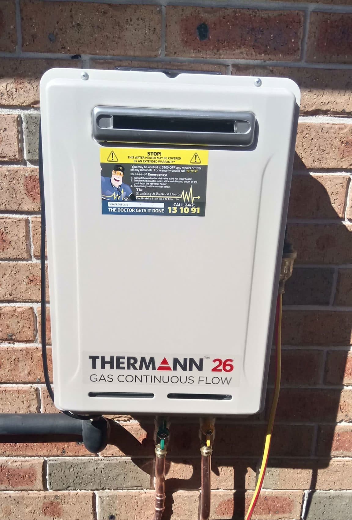 Thermann - Gas Instantaneous Hot Water Systems