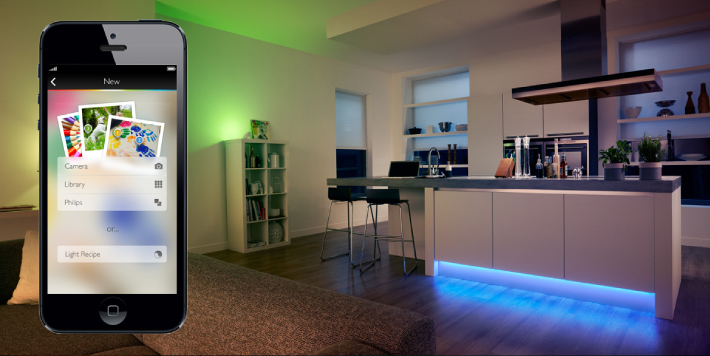 Phillips Hue Light Strips and Phone