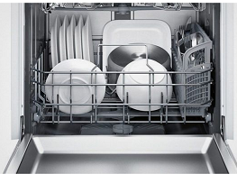 Clean Dishwasher With Dishes