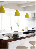 Down Lights in Kitchen
