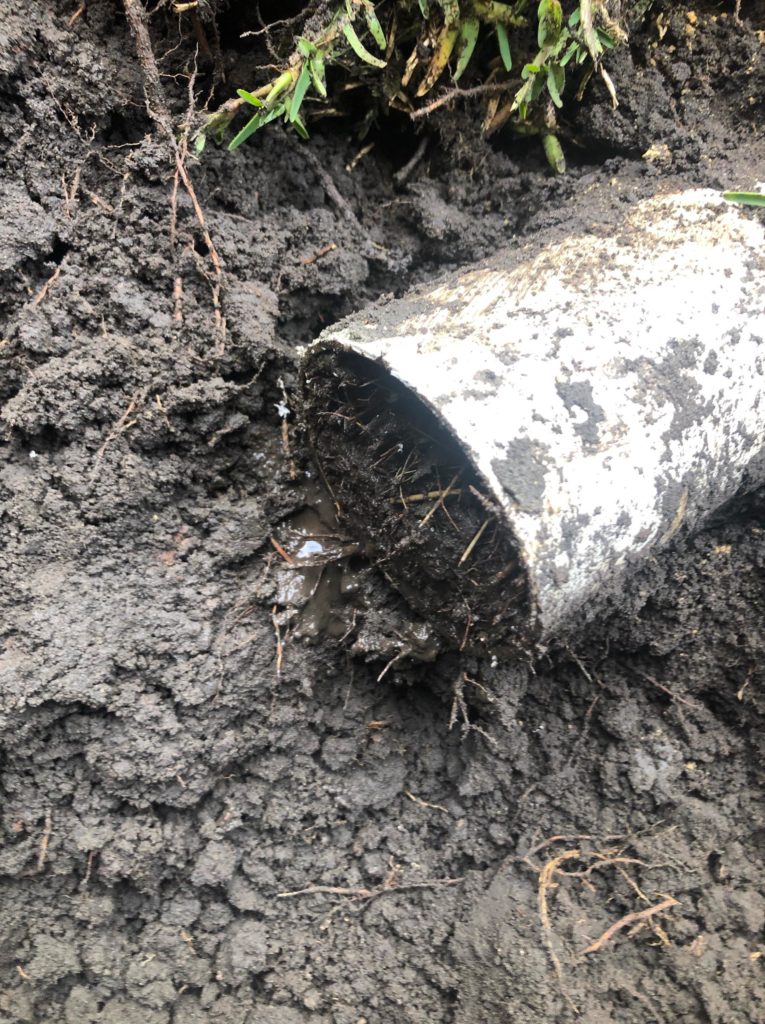 Large Blocked Drain