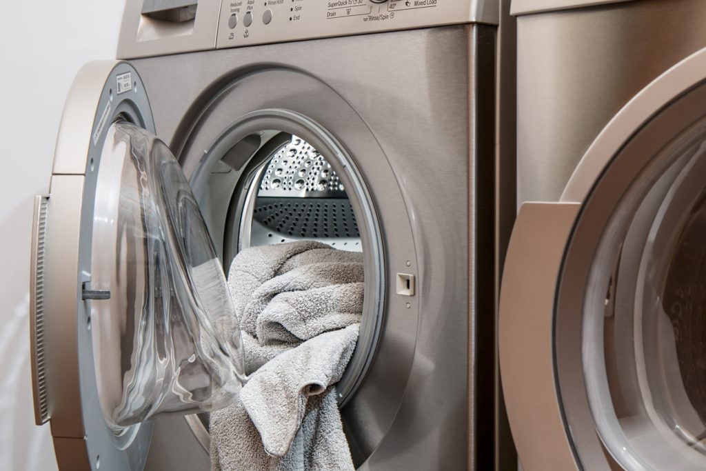 clogged drain washing machine