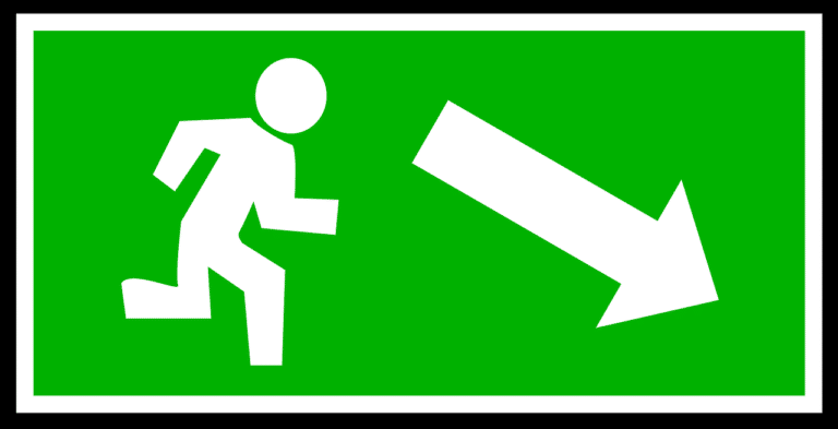 Evacuation Plan Icon