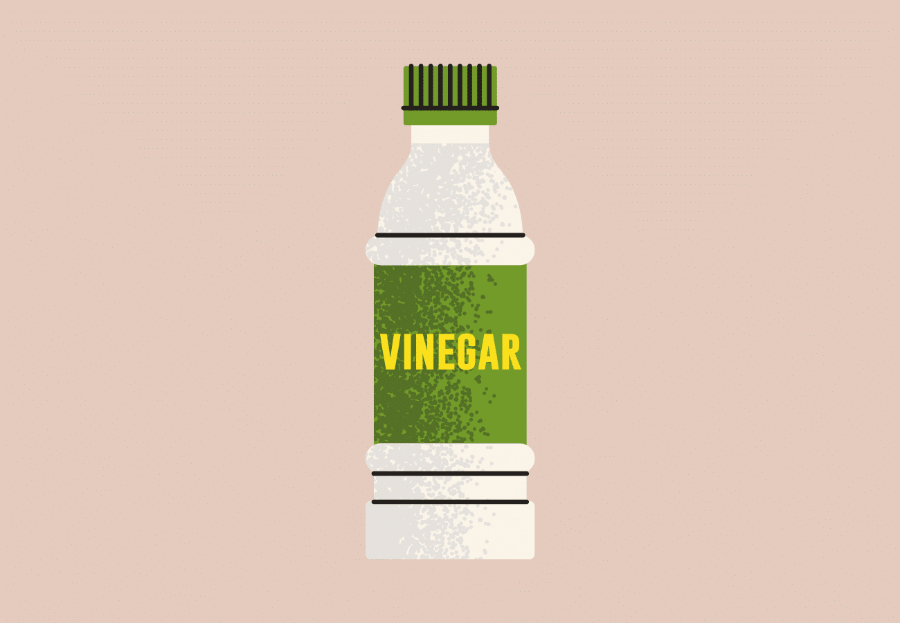 Put Vinegar