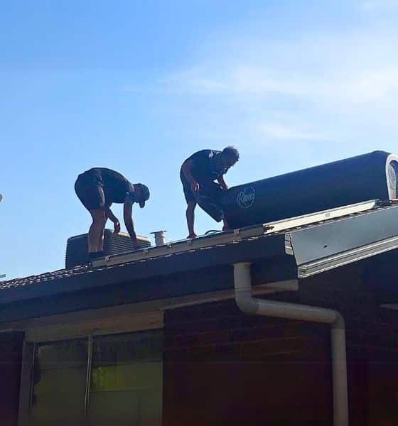 Solar Hot Water System Installation