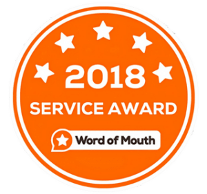 Word of Mouth 2018 Service Award