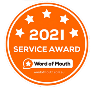 Word of Mouth 2021 Service Award