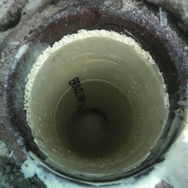 Replacement Drain Installed