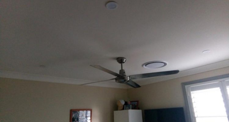 Ceiling Fan Installed