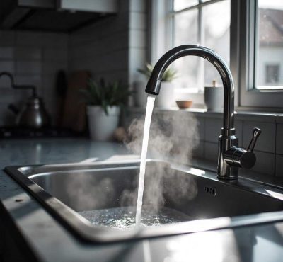 Flush with Hot Water Flush with Hot Water