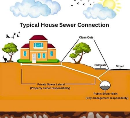 Typical House Sewer Connection As a child, I often wondered where everything flushed down the toilet ended up. In my vivid imagination, I pictured it all going to a giant, foul-smelling pool—a nightmare scenario that no child would want to see. Surprisingly, many adults still don't know the journey wastewater takes after leaving their homes. We assume it disappears down the pipes, but wastewater disposal is far more complex. It involves a delicate and intricate process to ensure it is safely treated before returning to the environment. All the waste from toilets, kitchen sinks, laundry, and other drains flows into our sewer system, forming what we call sewage. Technically, sewage should only contain human waste, water, and toilet paper. Items like diapers, solid food scraps, and wet wipes—even those labeled "flushable"—should never go down the drain. Disposing of only appropriate materials makes it easier to clean and treat sewage properly. Did you know that sewage is 99% water, with the remaining 1% consisting of chemicals, fats, solids, and other pollutants? Untreated sewage poses risks to our natural water sources, making treatment essential. When sewage leaves your home, it travels through pipes called sewers, which connect to main sewer lines shared by other properties. These main sewers use gravity to transport wastewater to Sewage Treatment Plants—facilities vital for cleaning sewage before safe disposal.