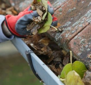 Cleaning Roof Gutters