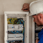 Power And Data Point Installation