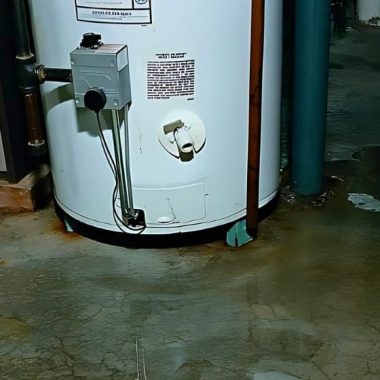 Leaking Hot Water Tank