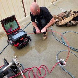 tped plumber on the job